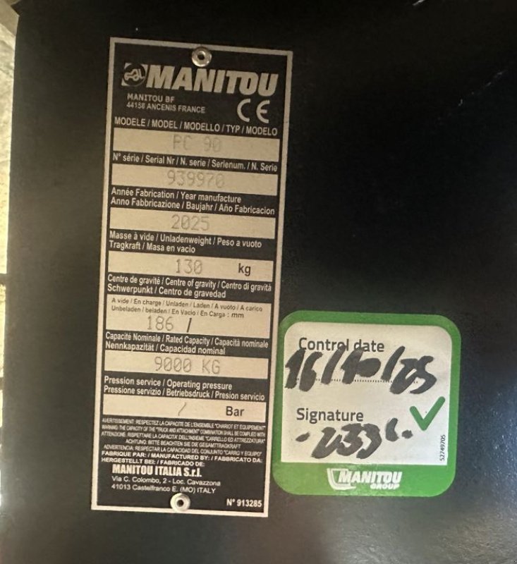 Teleskoplader typu Manitou PC 9000 Jib Hook, Neumaschine v Laren Gld (Obrázok 3)