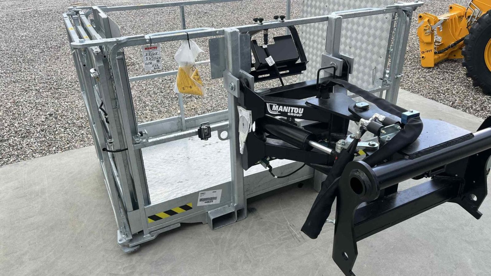 Teleskoplader typu Manitou PSE 4400/365D Mandskabskurv, Gebrauchtmaschine v Mariager (Obrázek 5)