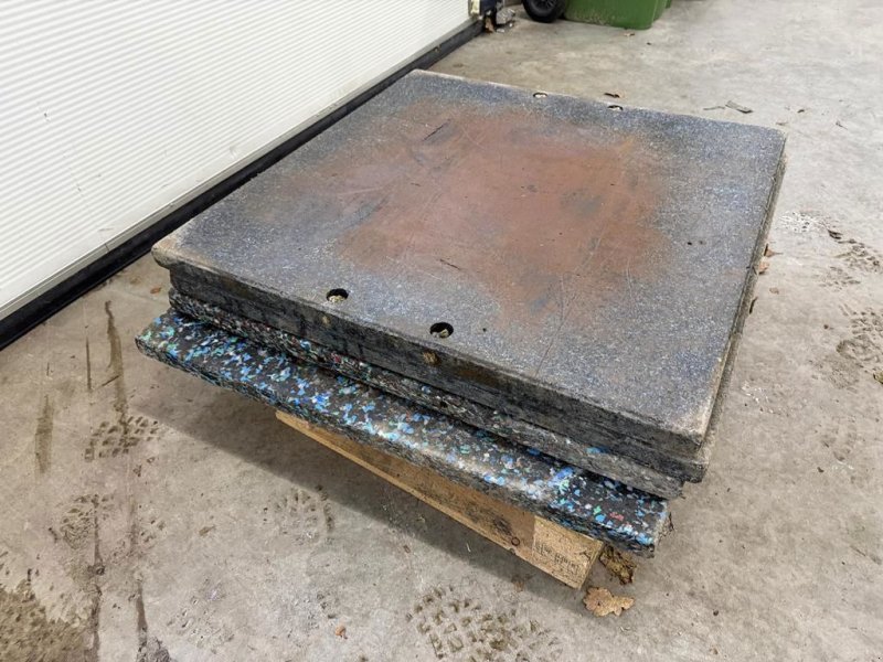 Teleskoplader типа Manitou Stempelplaten 80x80, Neumaschine в Lunteren (Фотография 1)