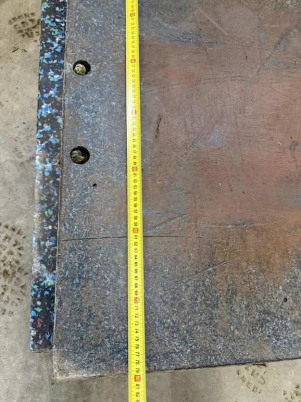 Teleskoplader del tipo Manitou Stempelplaten 80x80, Neumaschine en Lunteren (Imagen 3)