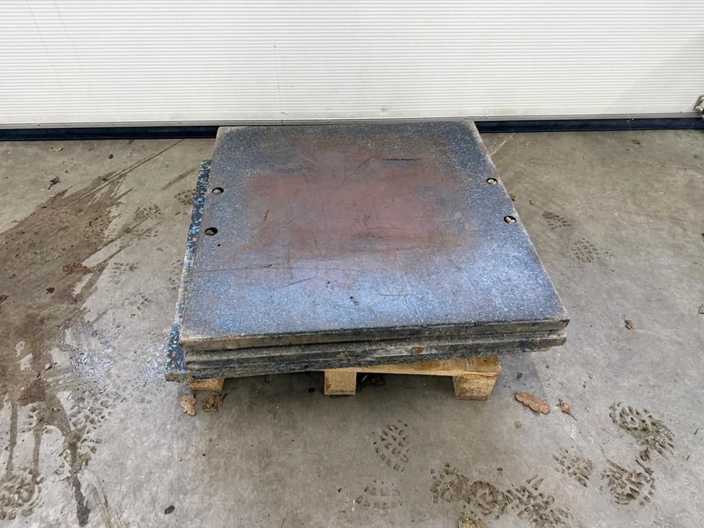 Teleskoplader del tipo Manitou Stempelplaten 80x80, Neumaschine en Lunteren (Imagen 2)