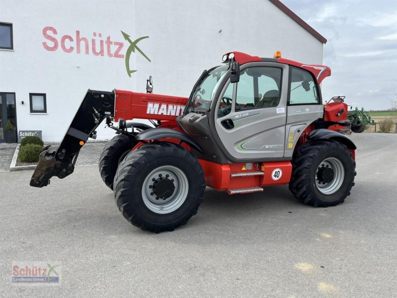 Manitou Teleskoplader MLT 960, Druckluft, Zentralschmierung, Gebrauchtmaschine, Année de construction: 2016, Heures de service/hectare: 7600, Heures de service: 7600 Heures (Photo 1) Teleskoplader du type Manitou Teleskoplader MLT 960, Druckluft, Zentralschmierung, Gebrauchtmaschine en Schierling (Photo 1)