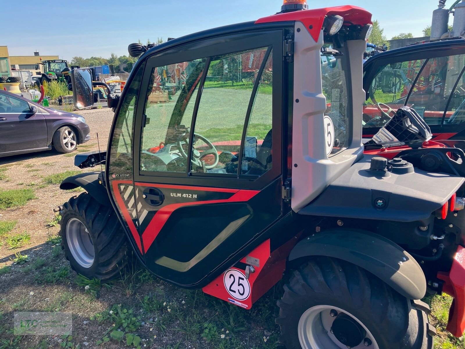 Teleskoplader of the type Manitou ULM 412 H, Vorführmaschine in Herzogenburg (Picture 3)