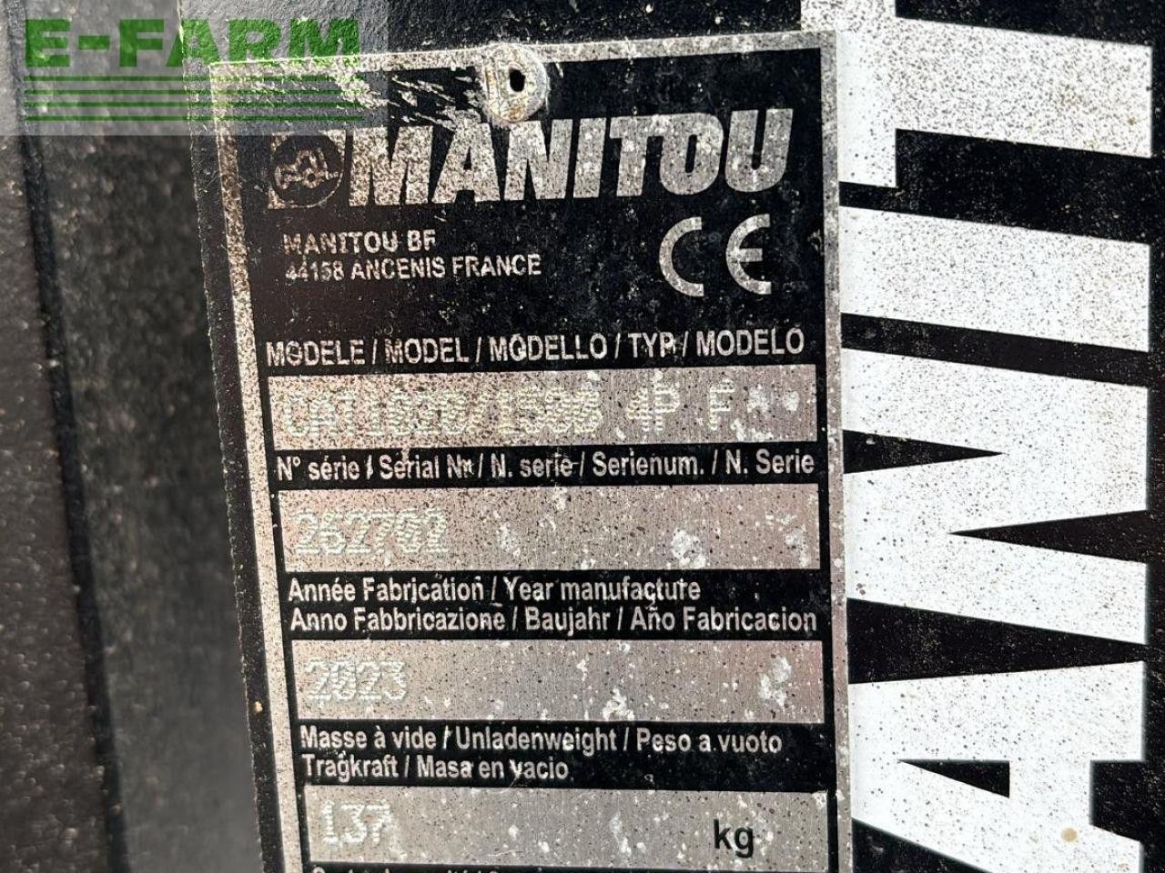 Teleskoplader of the type Manitou ULM 412 H, Gebrauchtmaschine in CARLISLE (Picture 9)