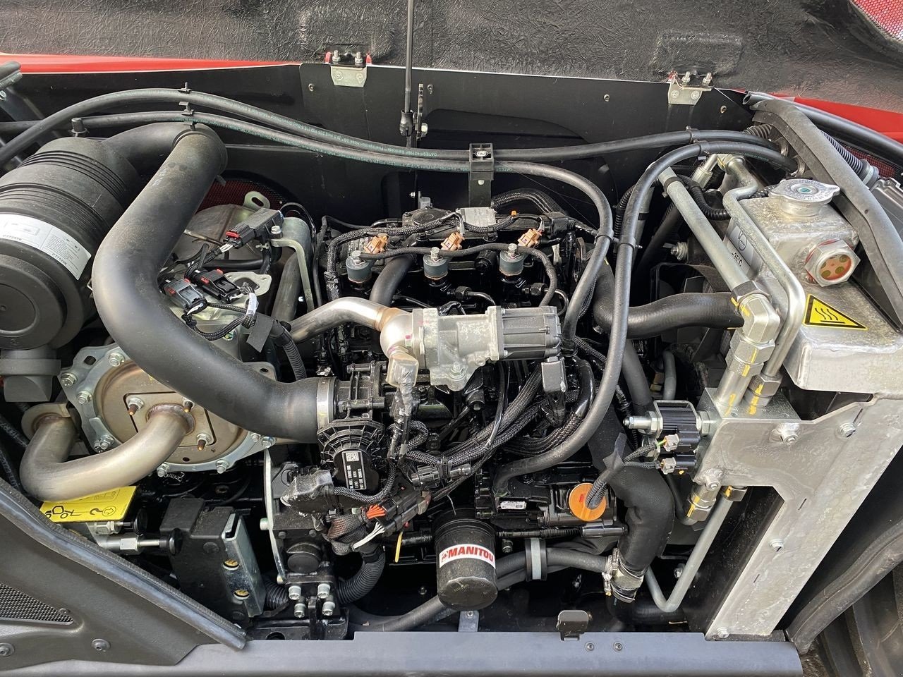 Teleskoplader типа Manitou ULM412H COMFORT ST5, Gebrauchtmaschine в Skive (Фотография 9)