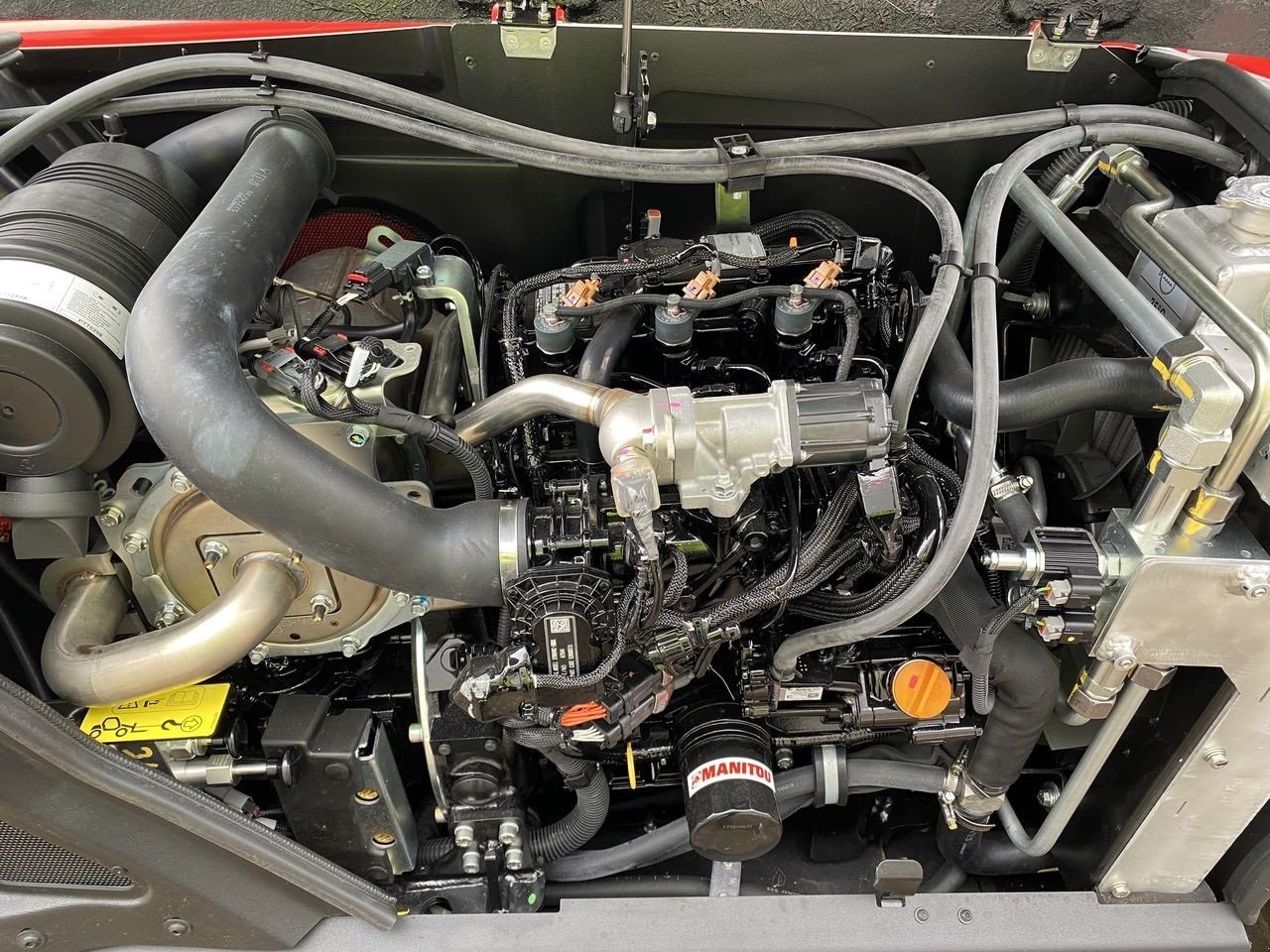 Teleskoplader a típus Manitou ULM412H COMFORT ST5, Gebrauchtmaschine ekkor: Skive (Kép 9)