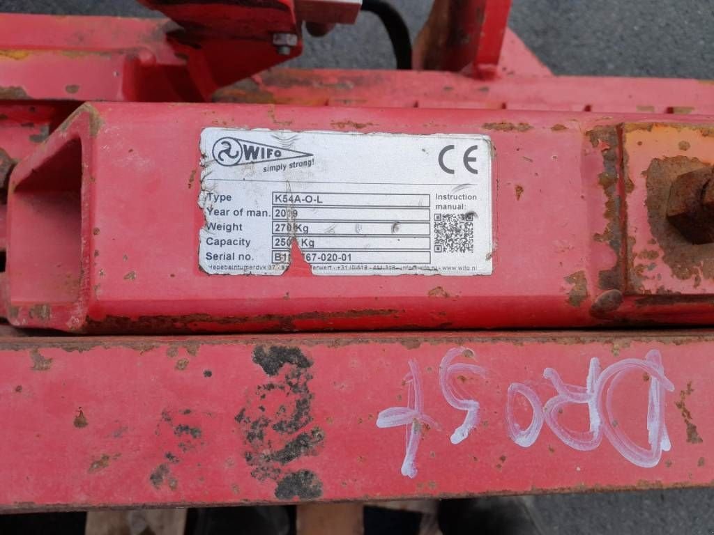 Teleskoplader of the type Manitou Wifo kisten kantelaar palletvorken kantelaar, Gebrauchtmaschine in Ederveen (Picture 4)