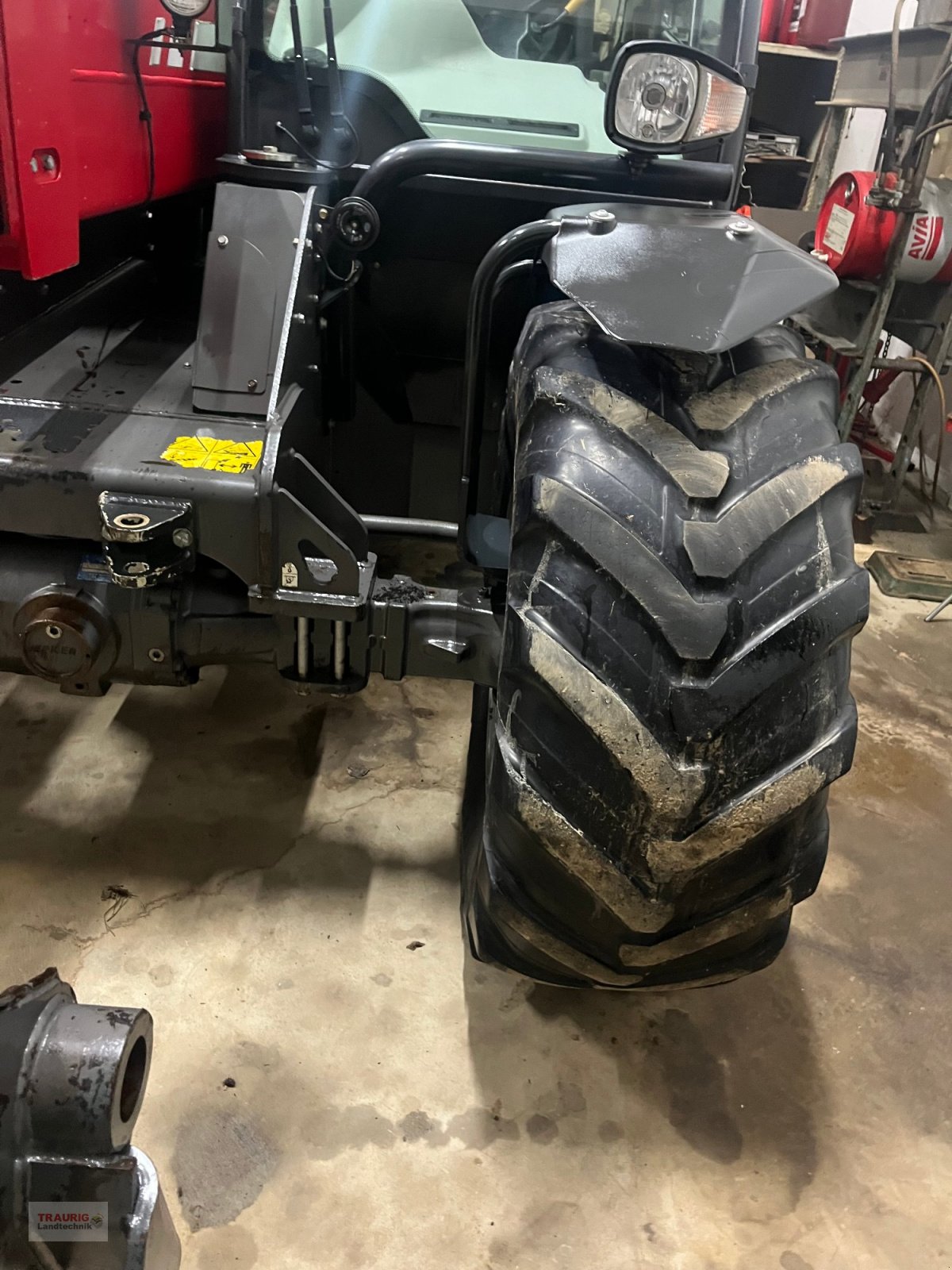 Teleskoplader of the type Massey Ferguson MF 9407S, Gebrauchtmaschine in Mainburg/Wambach (Picture 4)