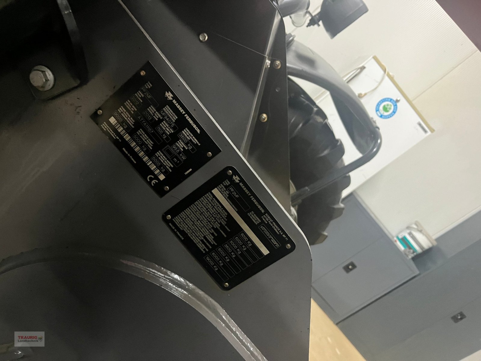 Teleskoplader of the type Massey Ferguson MF 9407S, Gebrauchtmaschine in Mainburg/Wambach (Picture 10)