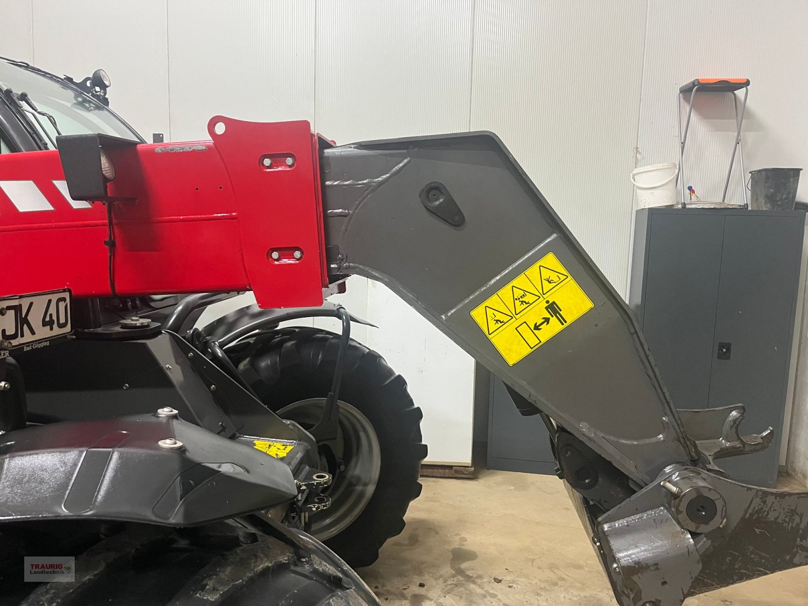 Teleskoplader of the type Massey Ferguson MF 9407S, Gebrauchtmaschine in Mainburg/Wambach (Picture 11)