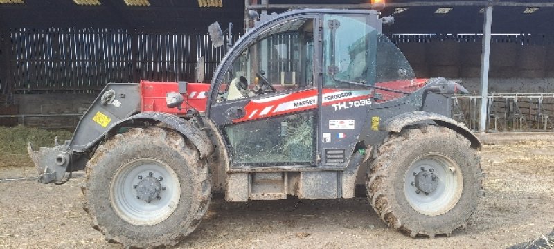 Teleskoplader za tip Massey Ferguson TH 7038, Gebrauchtmaschine u CHEVILLON  (MAIZEROY) (Slika 2)