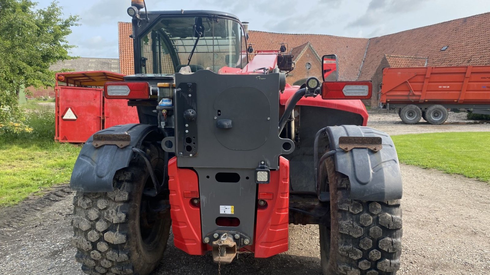 Teleskoplader typu Massey Ferguson TH 7038, Gebrauchtmaschine v øster ulslev (Obrázek 3)