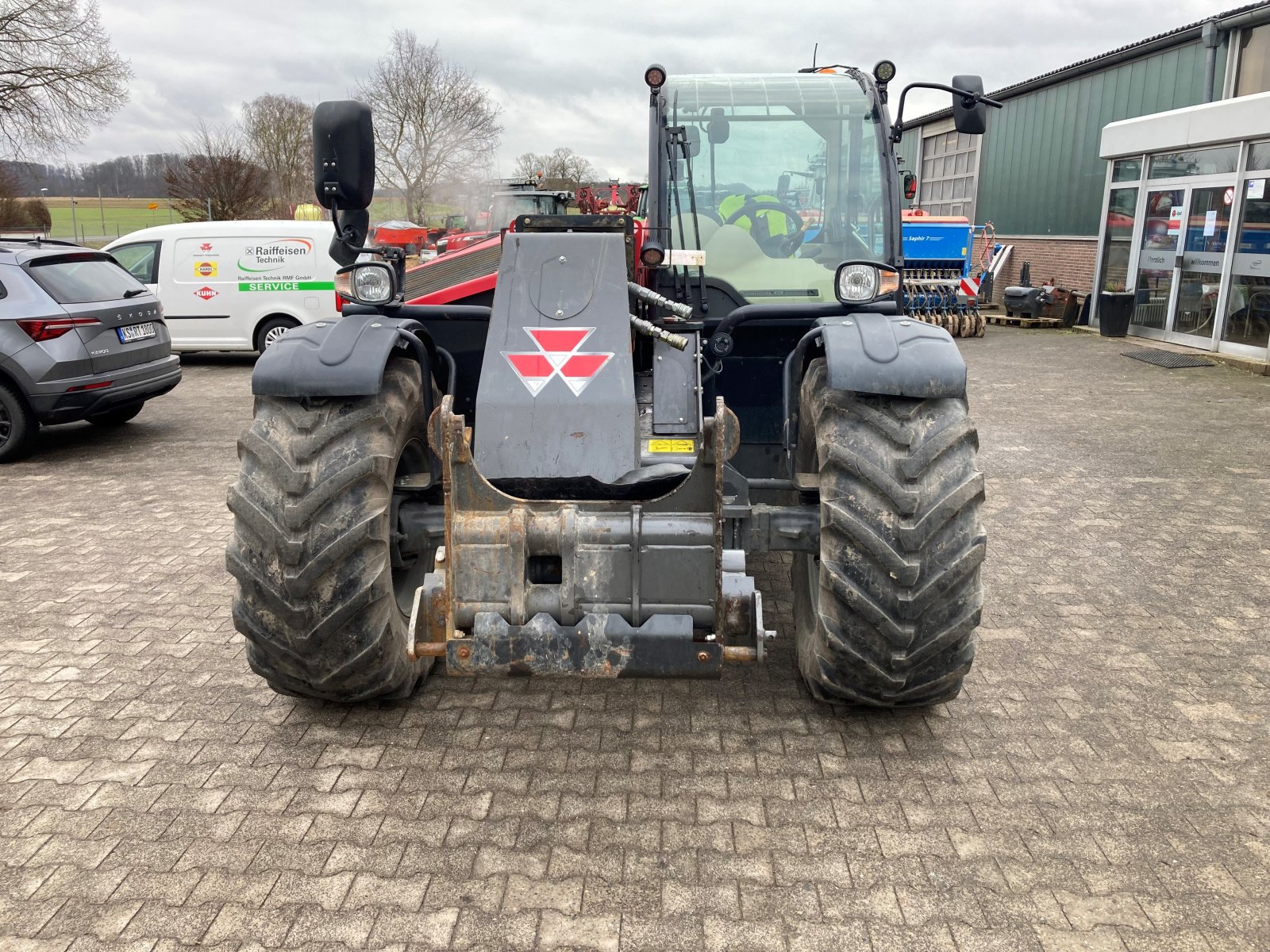 Teleskoplader des Typs Massey Ferguson TH 7038, Gebrauchtmaschine in Trendelburg (Bild 2)