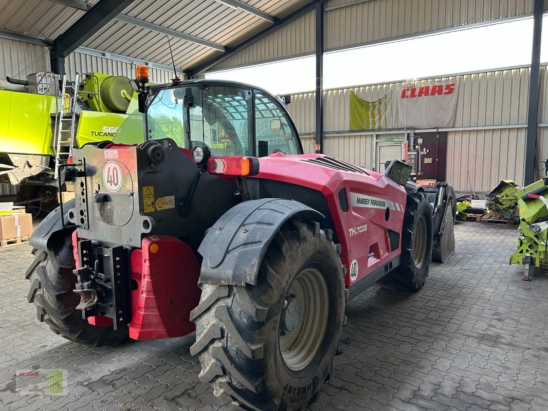Teleskoplader des Typs Massey Ferguson TH. 7038, Gebrauchtmaschine in Weddingstedt (Bild 12)