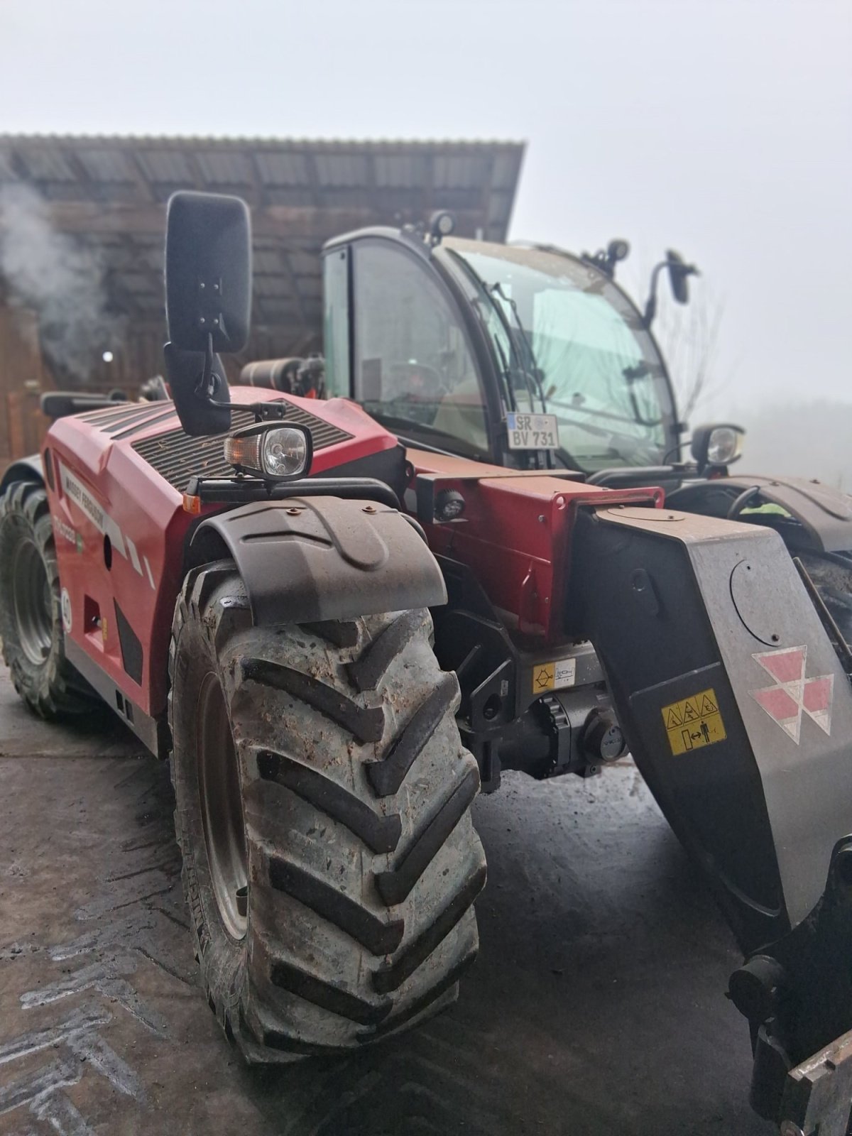 Teleskoplader des Typs Massey Ferguson TH 7038, Gebrauchtmaschine in Bayern - Mitterfels (Bild 2)