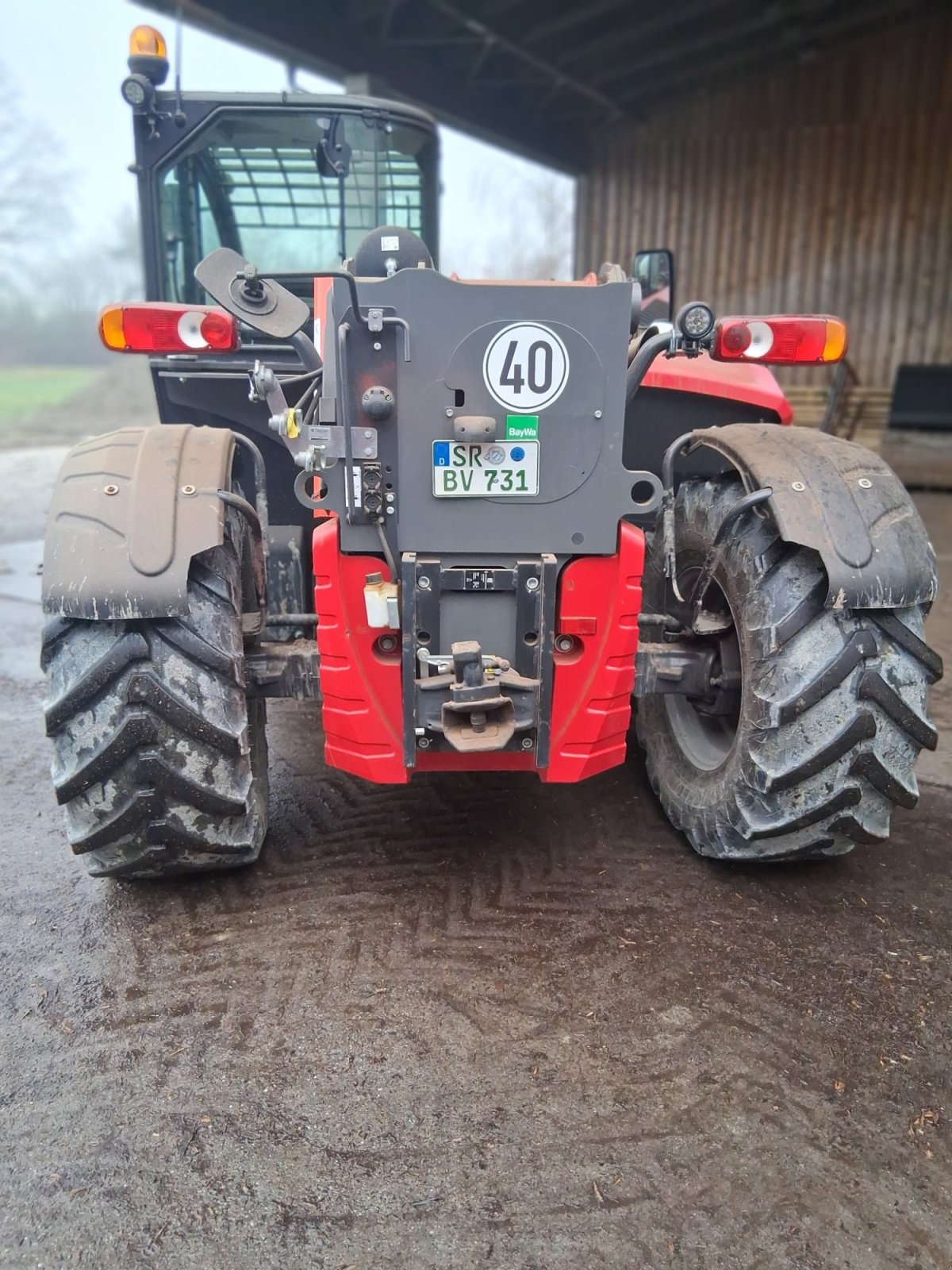 Teleskoplader des Typs Massey Ferguson TH 7038, Gebrauchtmaschine in Bayern - Mitterfels (Bild 4)