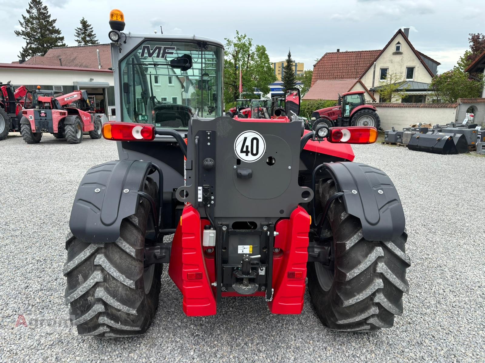 Teleskoplader van het type Massey Ferguson TH 8043, Neumaschine in Blaufelden-Wiesenbach (Foto 5)