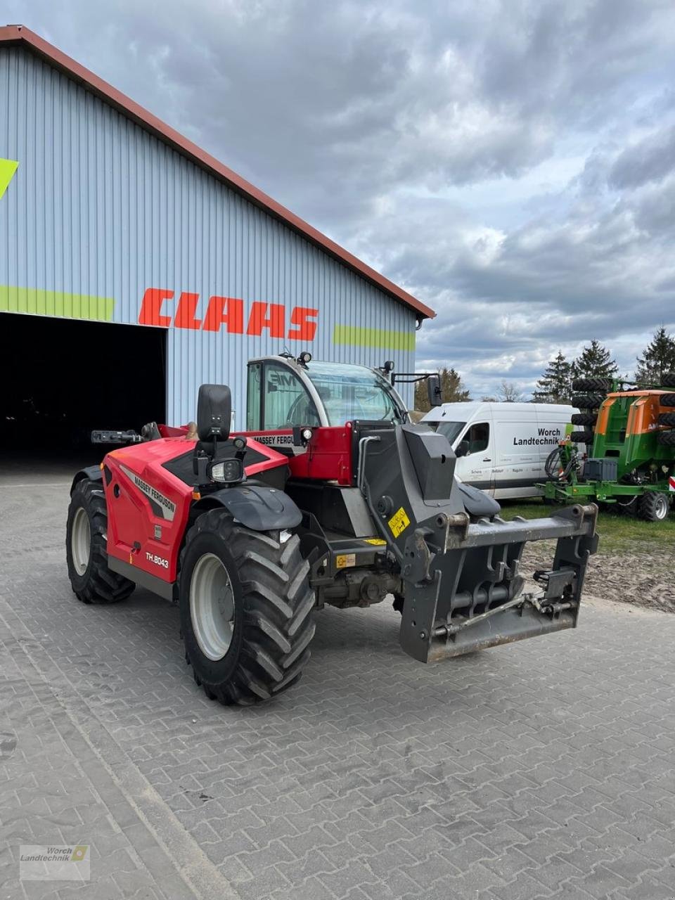 Teleskoplader tip Massey Ferguson TH 8043, Gebrauchtmaschine in Schora (Poză 3)