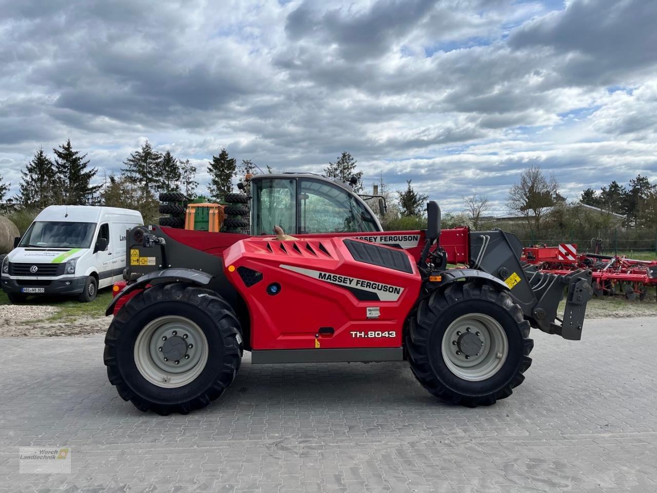 Teleskoplader tip Massey Ferguson TH 8043, Gebrauchtmaschine in Schora (Poză 4)