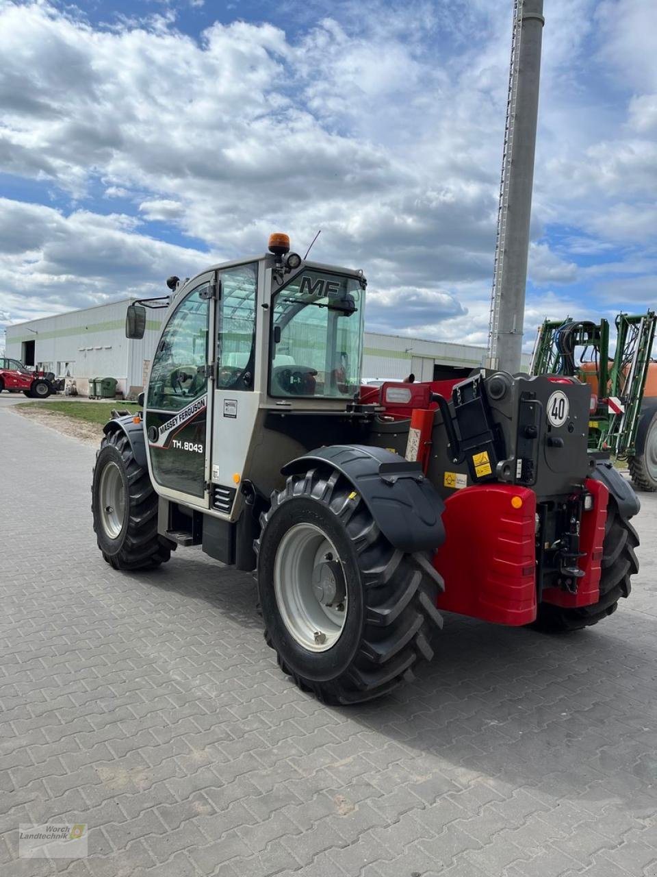 Teleskoplader tip Massey Ferguson TH 8043, Gebrauchtmaschine in Schora (Poză 8)