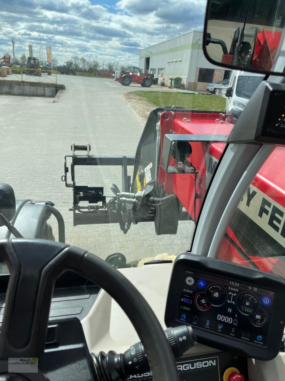 Teleskoplader tip Massey Ferguson TH 8043, Gebrauchtmaschine in Schora (Poză 11)