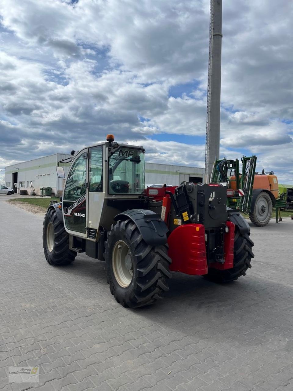 Teleskoplader of the type Massey Ferguson TH 8043, Gebrauchtmaschine in Schora (Picture 8)
