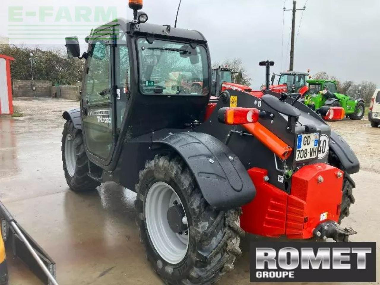 Teleskoplader του τύπου Massey Ferguson th7030, Gebrauchtmaschine σε GENNES-SUR-GLAIZE (Φωτογραφία 5)