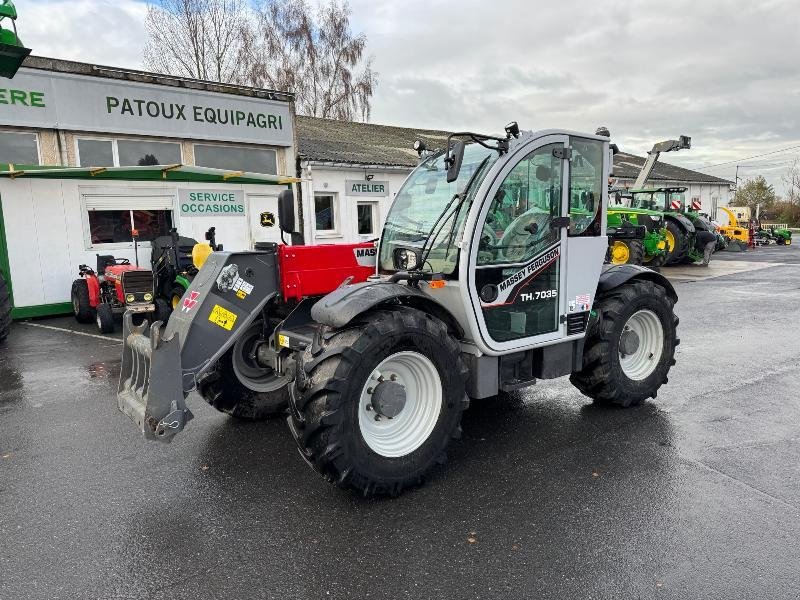 Teleskoplader des Typs Massey Ferguson TH7035, Gebrauchtmaschine in Wargnies Le Grand (Bild 1)