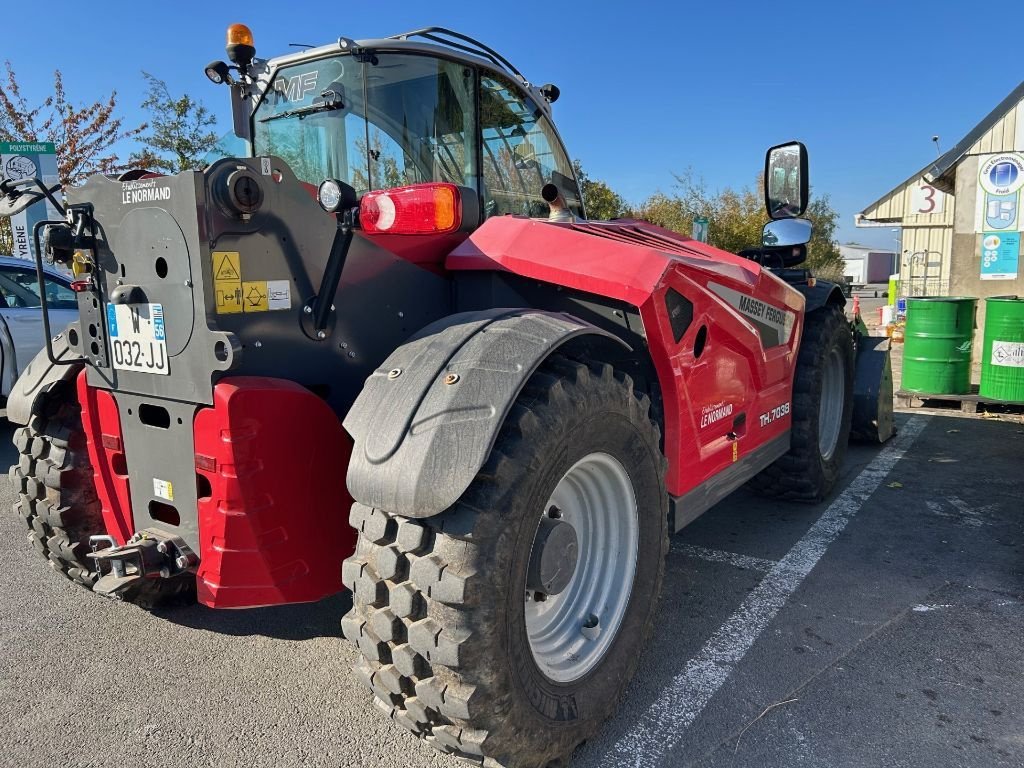 Teleskoplader des Typs Massey Ferguson TH7038, Gebrauchtmaschine in JOSSELIN (Bild 8)
