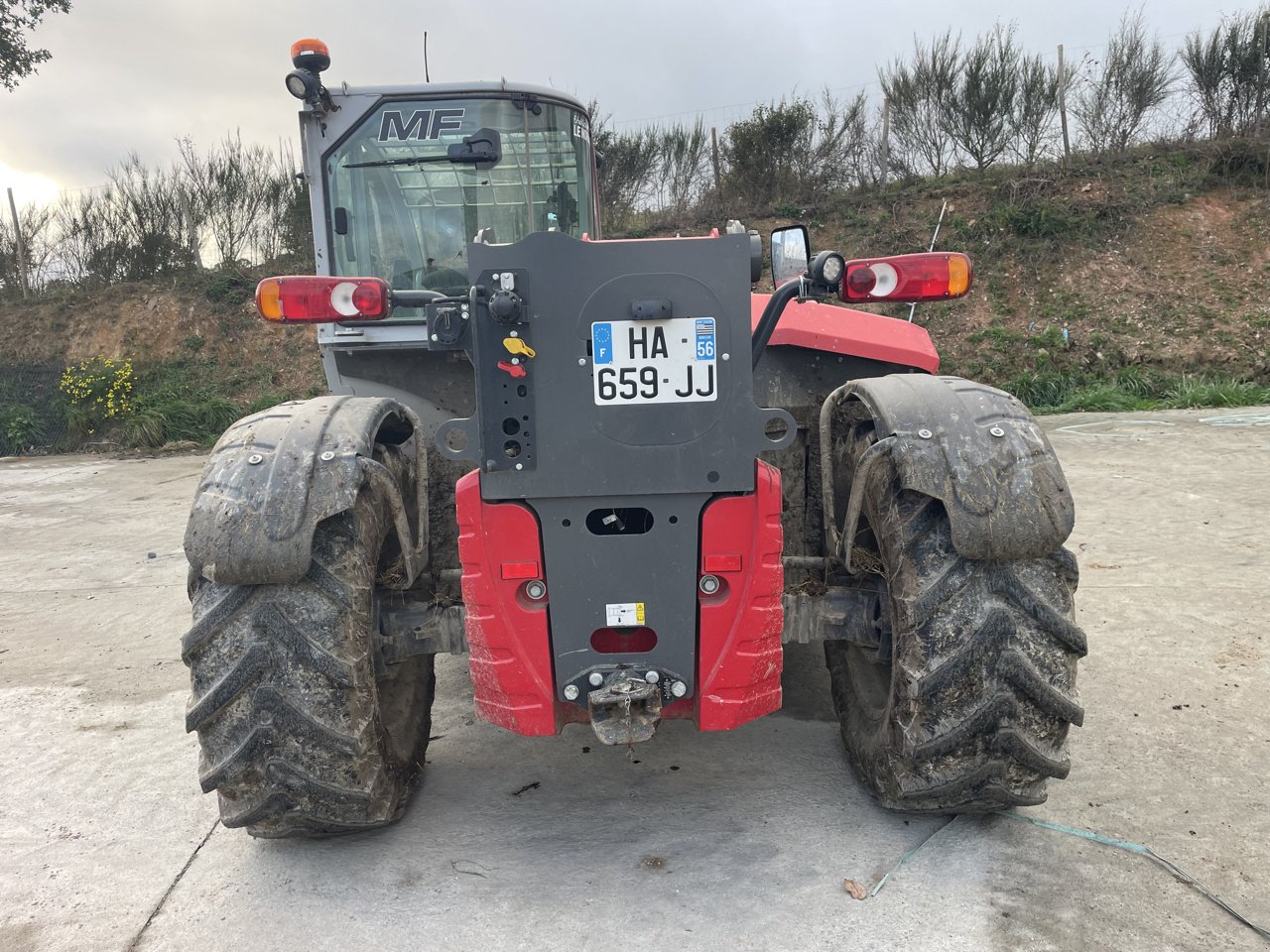 Teleskoplader van het type Massey Ferguson TH7038, Gebrauchtmaschine in JOSSELIN (Foto 4)