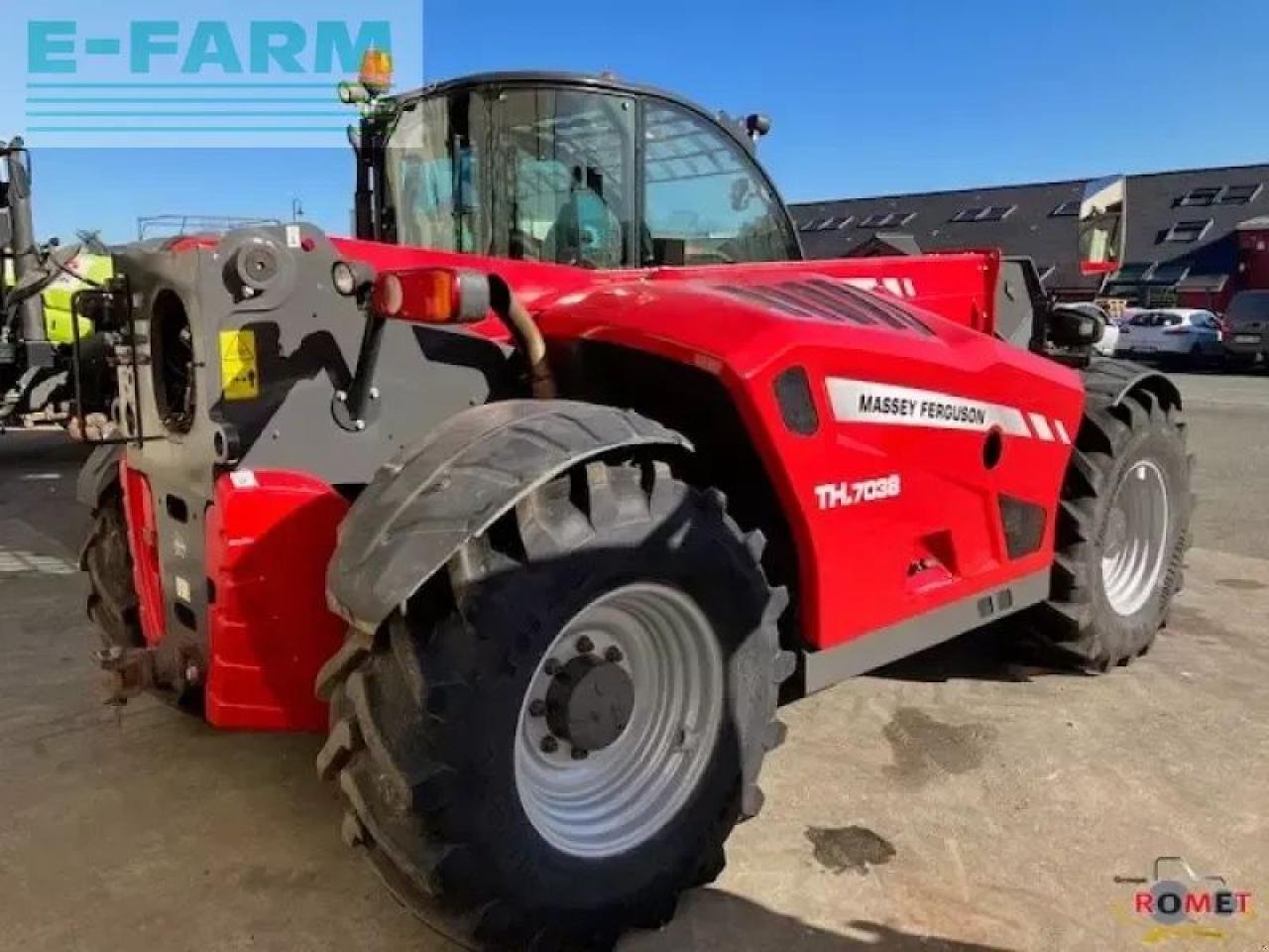 Teleskoplader typu Massey Ferguson th7038, Gebrauchtmaschine v GENNES-SUR-GLAIZE (Obrázek 3)