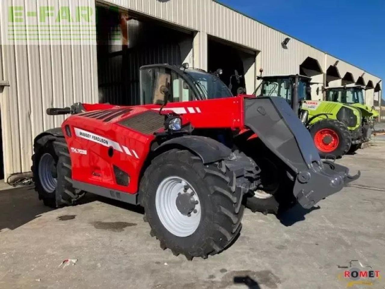 Teleskoplader du type Massey Ferguson th7038, Gebrauchtmaschine en GENNES-SUR-GLAIZE (Photo 1)