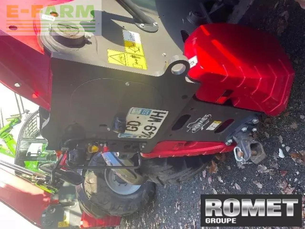 Teleskoplader van het type Massey Ferguson th7038, Gebrauchtmaschine in GENNES-SUR-GLAIZE (Foto 4)