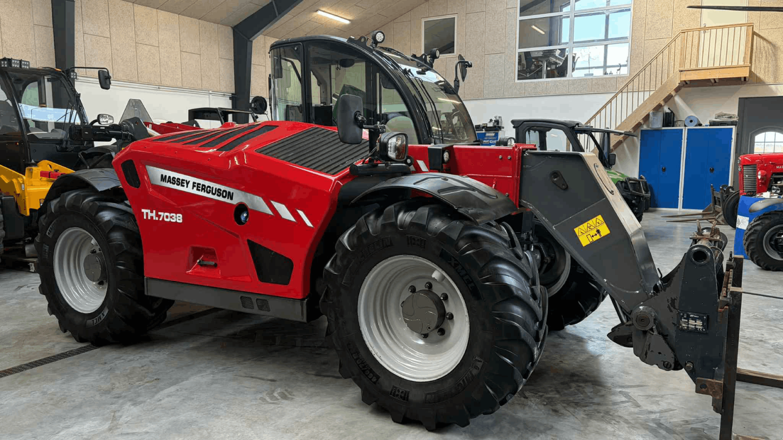 Teleskoplader of the type Massey Ferguson TH7038, Gebrauchtmaschine in Mariager (Picture 1)