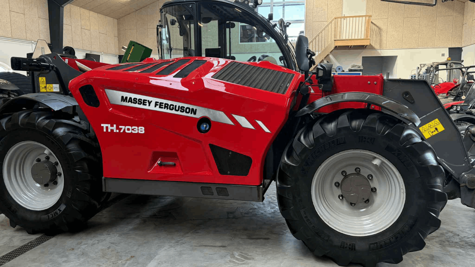 Teleskoplader of the type Massey Ferguson TH7038, Gebrauchtmaschine in Mariager (Picture 12)