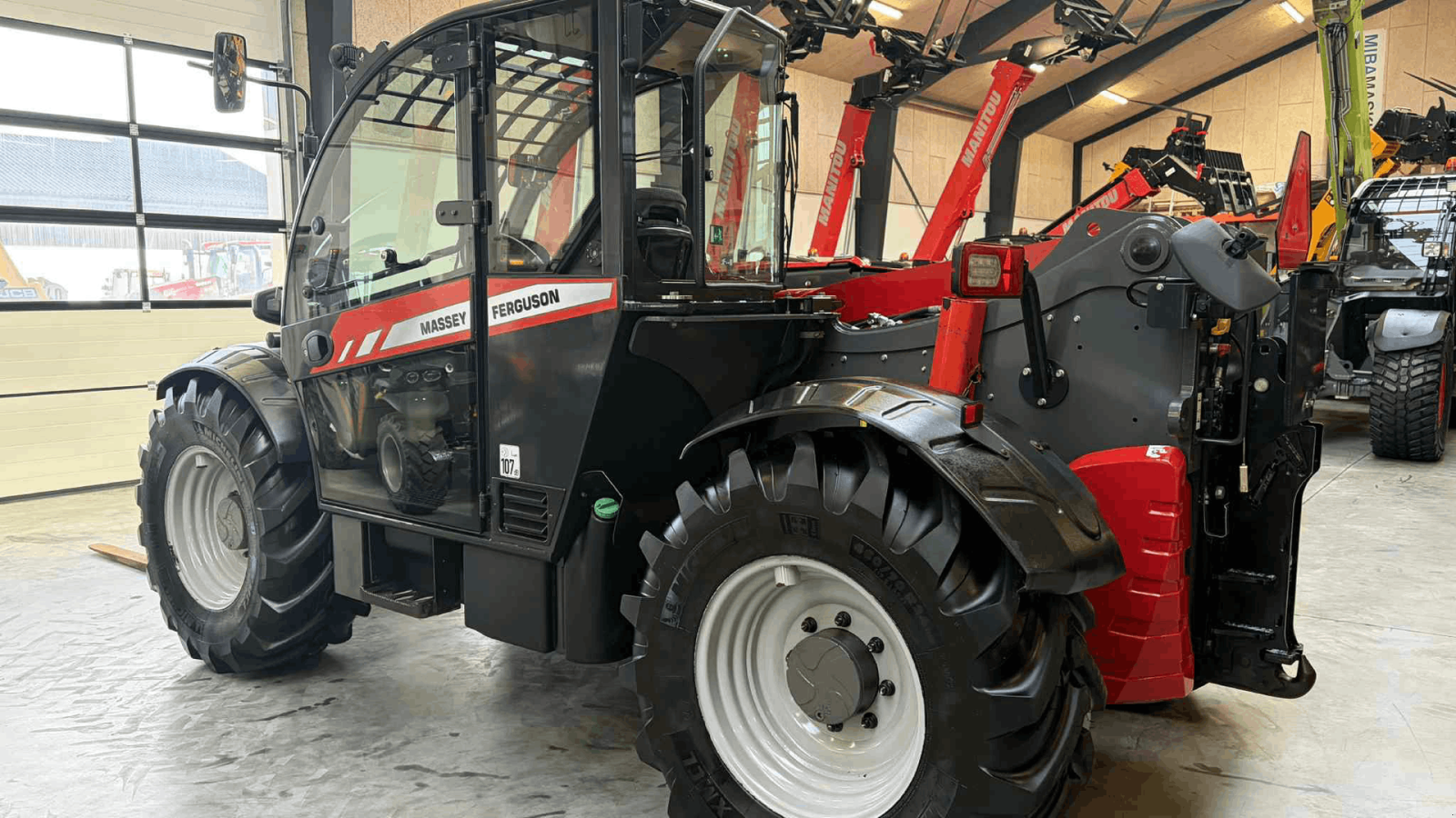 Teleskoplader of the type Massey Ferguson TH7038, Gebrauchtmaschine in Mariager (Picture 5)