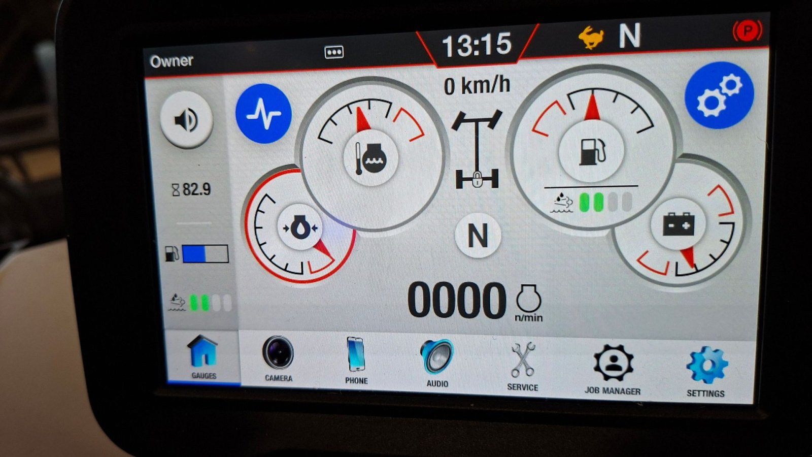 Teleskoplader typu Massey Ferguson TH7038, Gebrauchtmaschine v Nykøbing M (Obrázek 12)