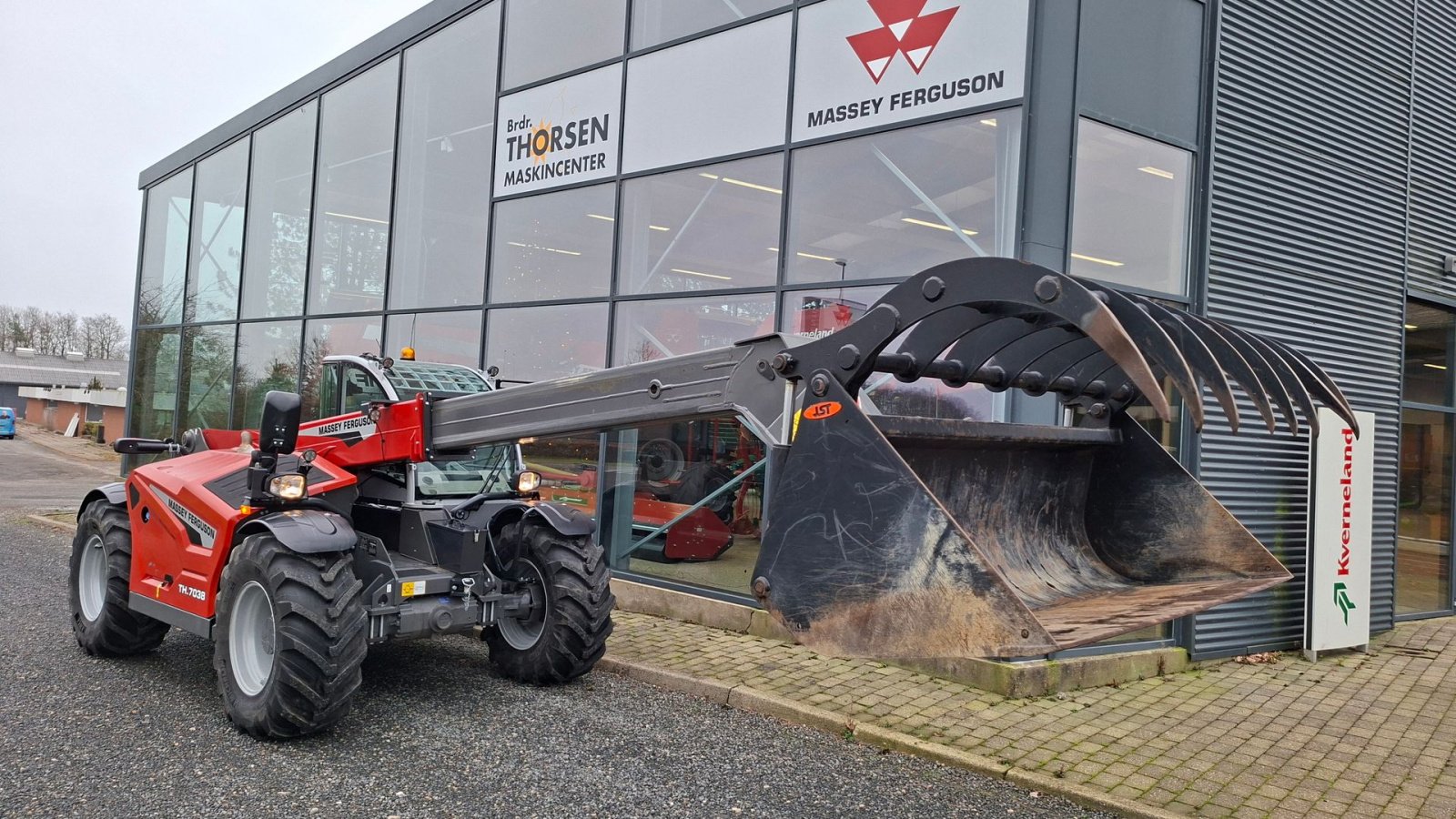 Teleskoplader typu Massey Ferguson TH7038, Gebrauchtmaschine v Nykøbing M (Obrázek 10)