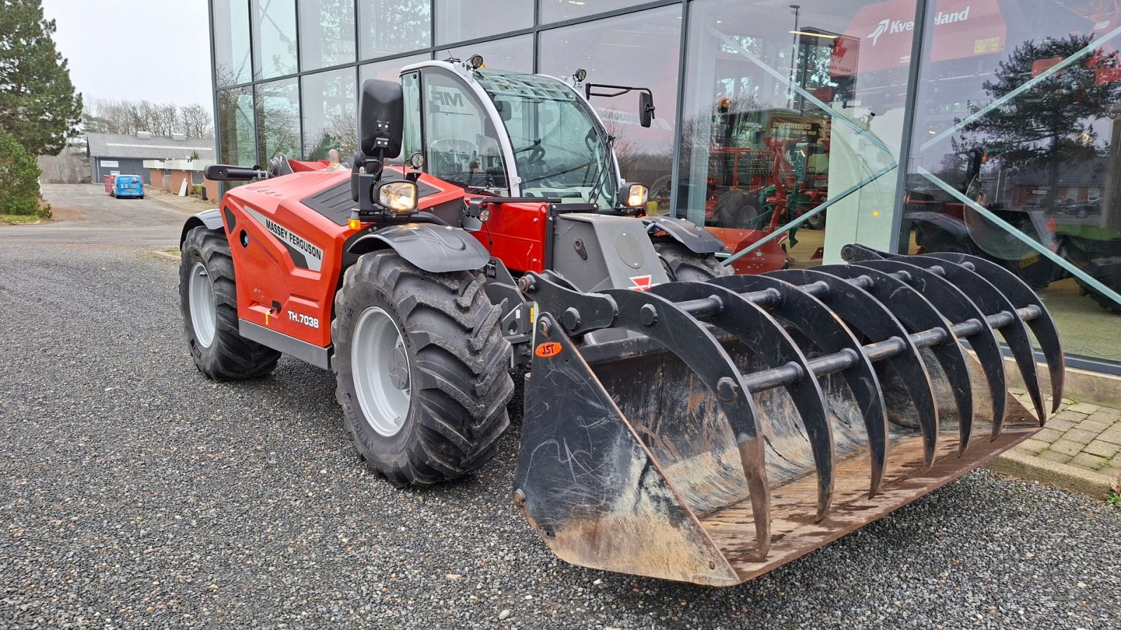 Teleskoplader typu Massey Ferguson TH7038, Gebrauchtmaschine v Nykøbing M (Obrázek 2)