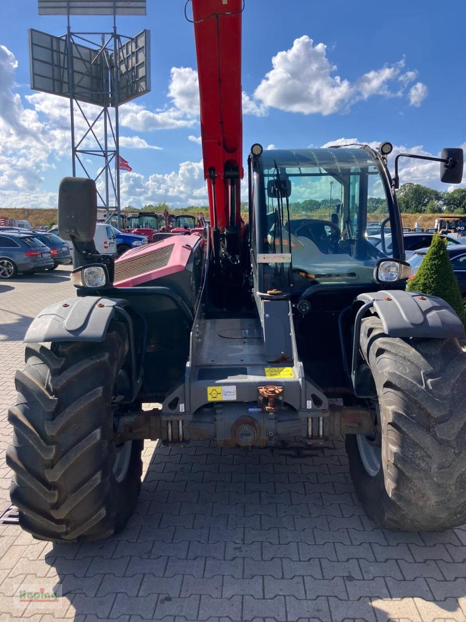 Teleskoplader des Typs Massey Ferguson TH.7038, Gebrauchtmaschine in Bakum (Bild 2)
