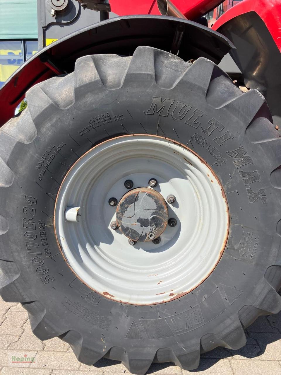 Teleskoplader des Typs Massey Ferguson TH.7038, Gebrauchtmaschine in Bakum (Bild 4)