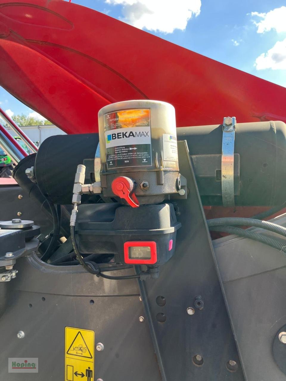 Teleskoplader des Typs Massey Ferguson TH.7038, Gebrauchtmaschine in Bakum (Bild 7)