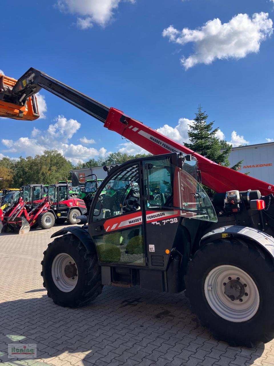 Teleskoplader des Typs Massey Ferguson TH.7038, Gebrauchtmaschine in Bakum (Bild 8)