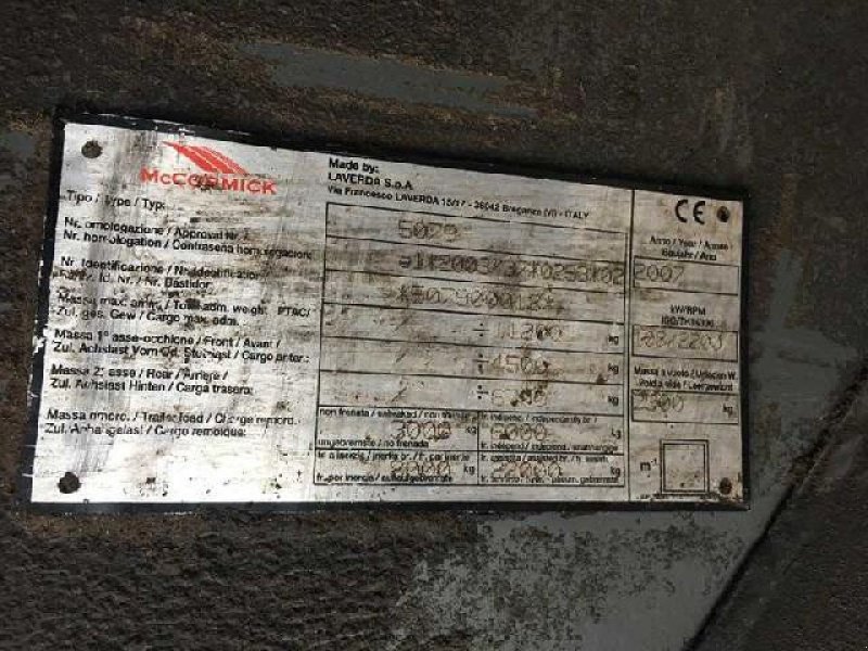 Teleskoplader des Typs McCormick 5079, Gebrauchtmaschine in Viborg (Bild 5)