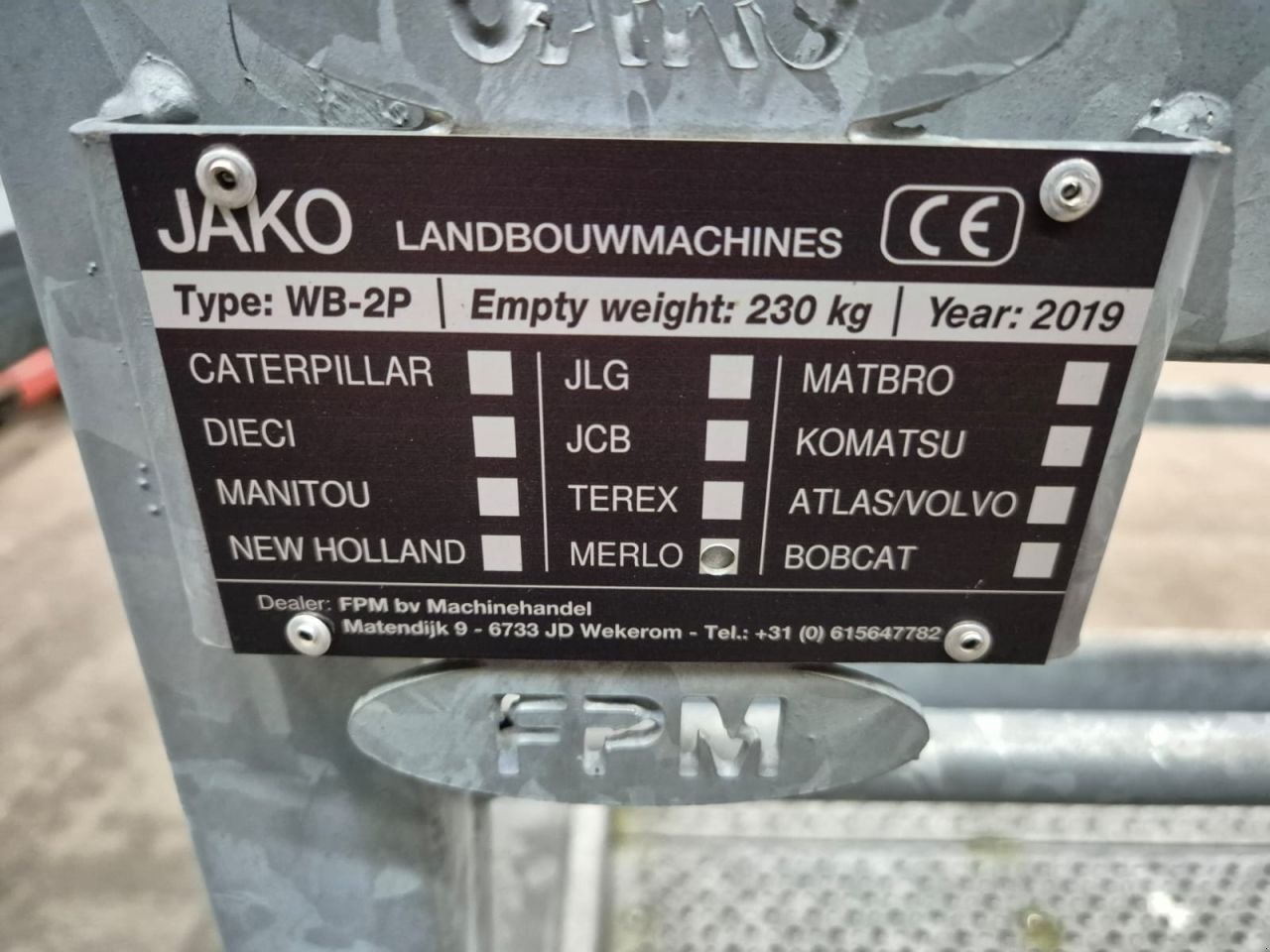 Teleskoplader Türe ait Merlo -, Gebrauchtmaschine içinde Oosterwolde (resim 4)