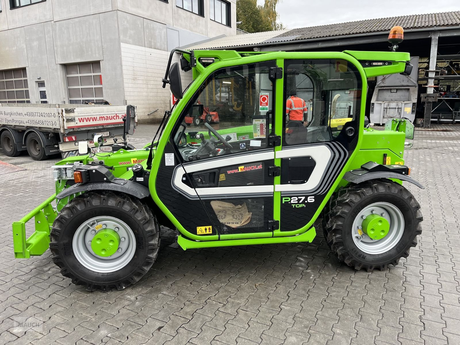Teleskoplader typu Merlo 27.6 TOP 40km/h, Klima, Armfederung, Gebrauchtmaschine v Burgkirchen (Obrázek 16)