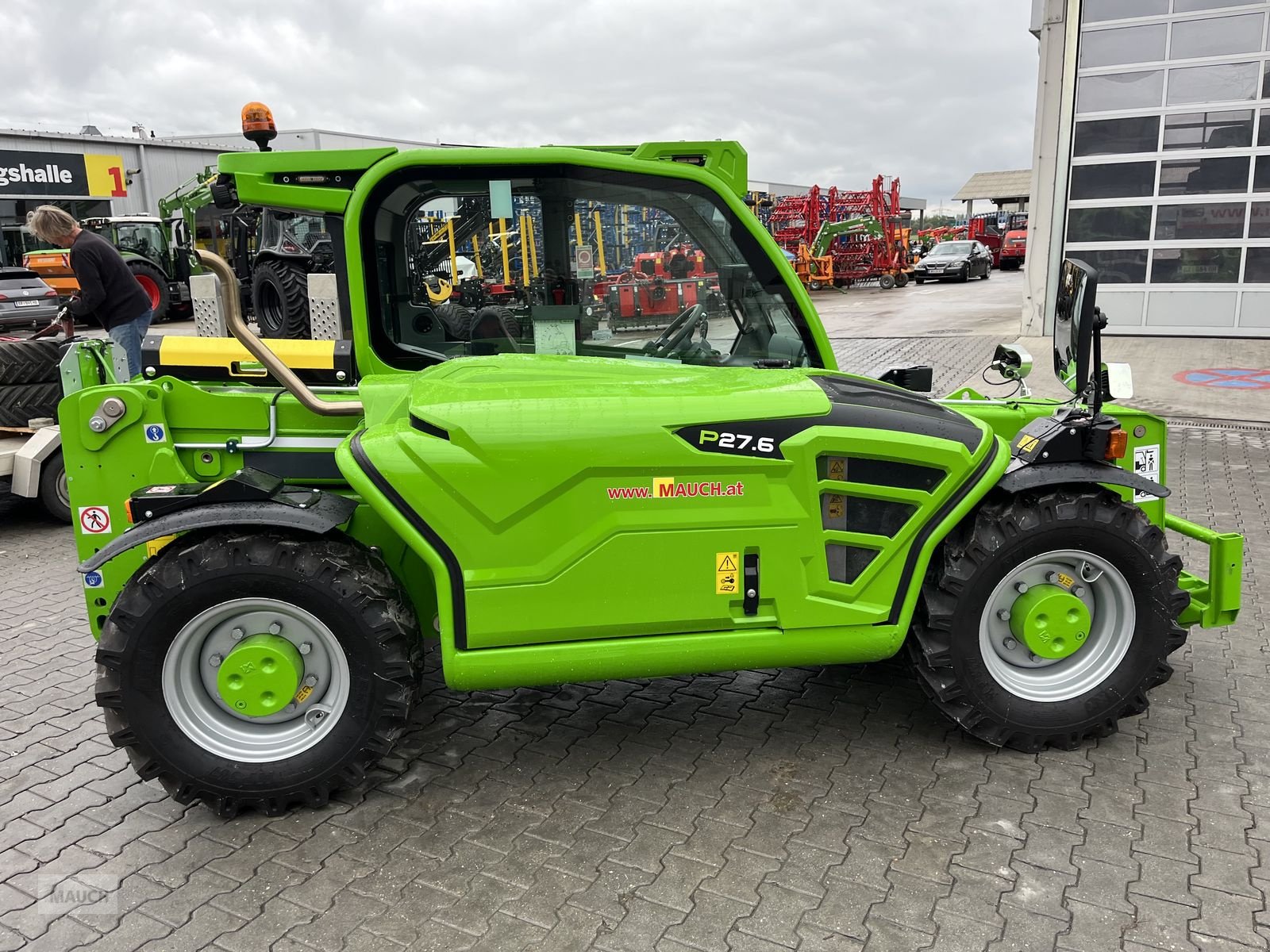Teleskoplader typu Merlo 27.6 TOP 40km/h, Klima, Armfederung, Gebrauchtmaschine v Burgkirchen (Obrázek 12)
