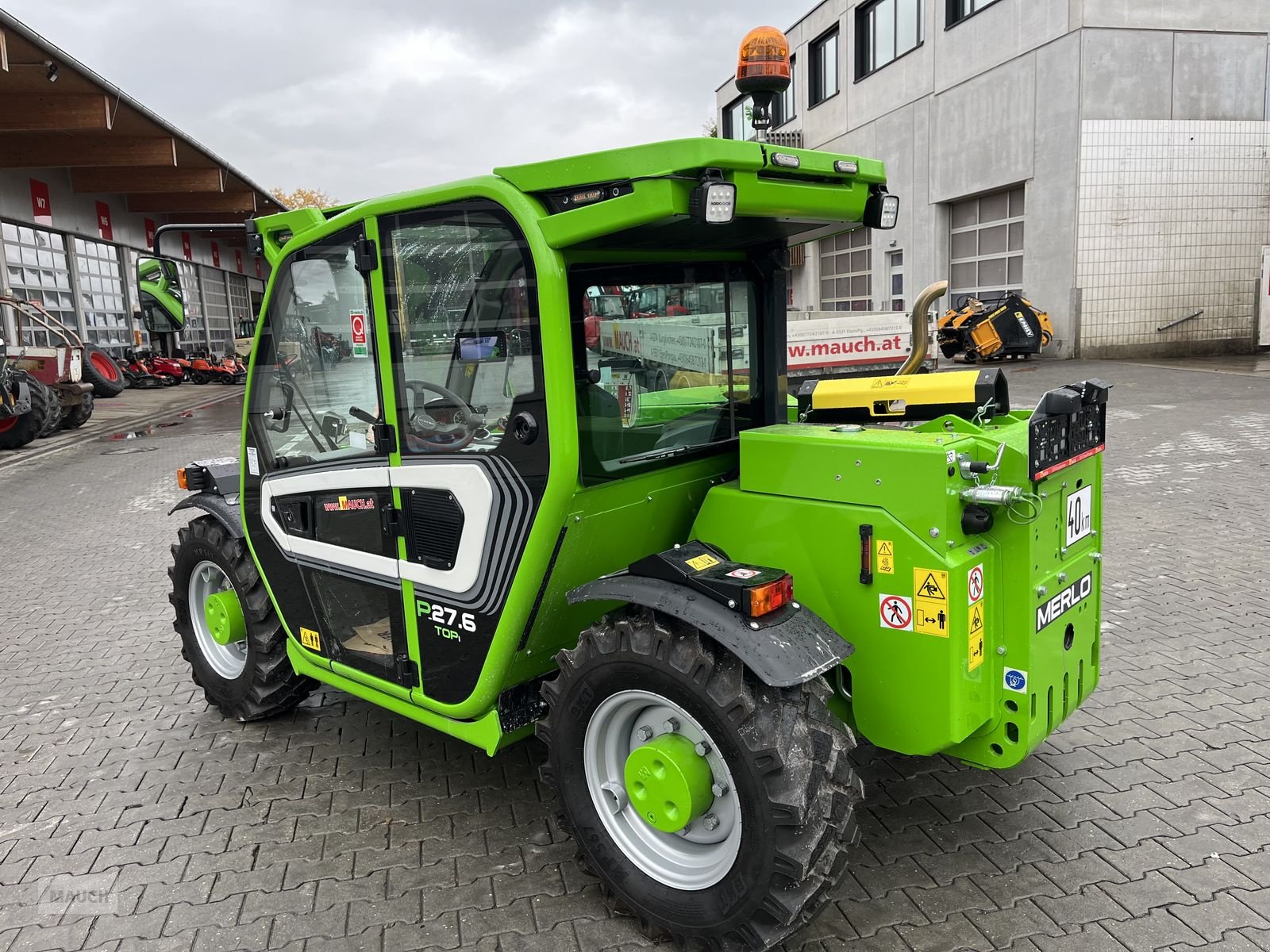 Teleskoplader typu Merlo 27.6 TOP 40km/h, Klima, Armfederung, Gebrauchtmaschine v Burgkirchen (Obrázek 13)