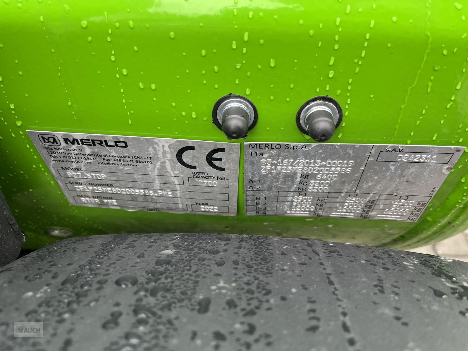 Teleskoplader typu Merlo 27.6 TOP 40km/h, Klima, Armfederung, Gebrauchtmaschine v Burgkirchen (Obrázek 22)