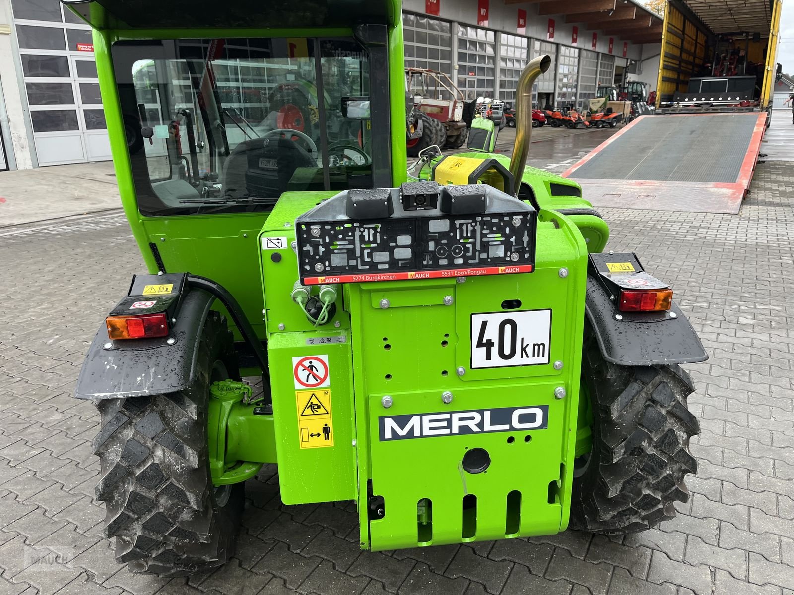 Teleskoplader typu Merlo 27.6 TOP 40km/h, Klima, Armfederung, Gebrauchtmaschine v Burgkirchen (Obrázek 17)